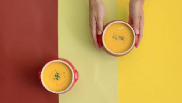 Tercer paso crema de calabaza