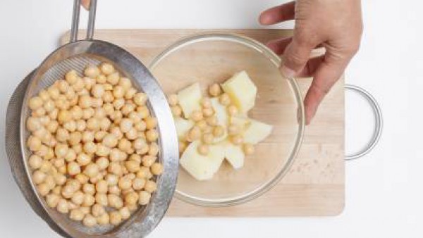 Cómo preparar Ensalada de garbanzos- Paso 3
