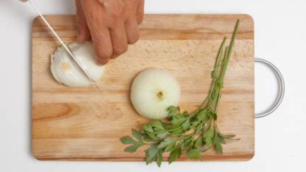 Cómo preparar Merluza al horno- Paso 1
