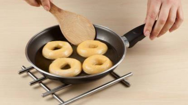 Fríe las rosquillas