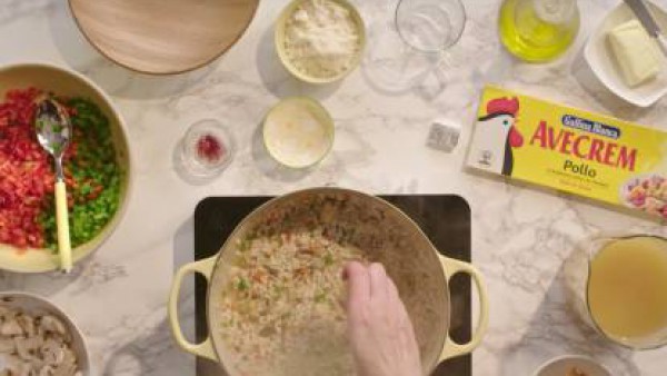 Cómo preparar Arroz con verduras y champiñones - paso 2
