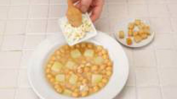 Tercer paso potaje de cocido