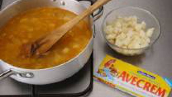Primer paso sopa de patata
