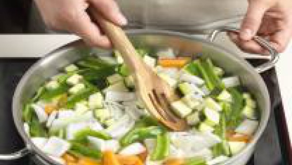 Cuece las verduras y Avecrem