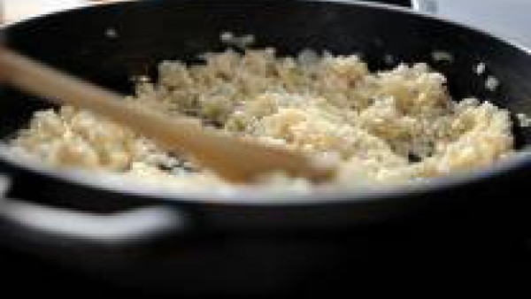 rehoga el arroz