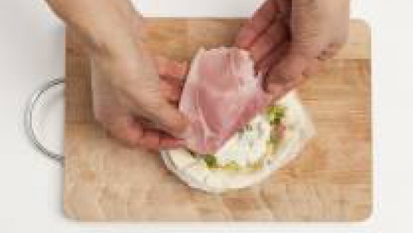 Cómo preparar Quiche de puerro y jamón - paso 3