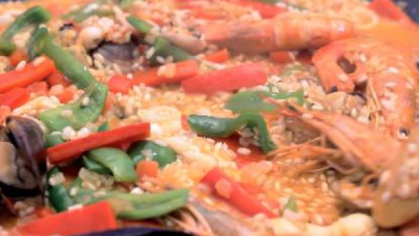 Cómo hacer paella de marisco - paso 3