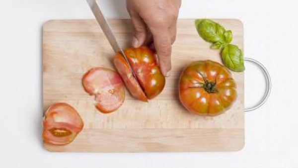 Cómo preparar ensalada de pasta caprese- Paso 1