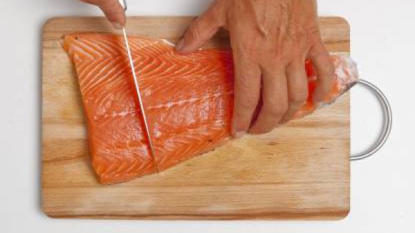 Cómo preparar Salmón al horno- Paso 1