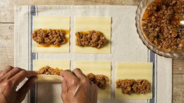 Cómo preparar Canelones de carne- Paso 3