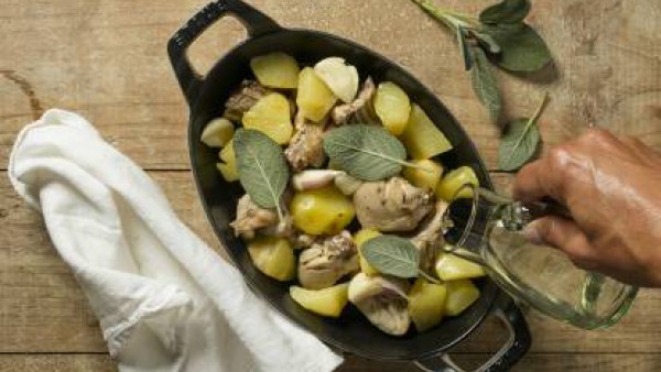 Cómo preparar Conejo al horno - paso 3