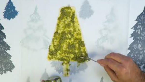 Cómo preparar Árbol de Navidad de hojaldre - Paso 1
