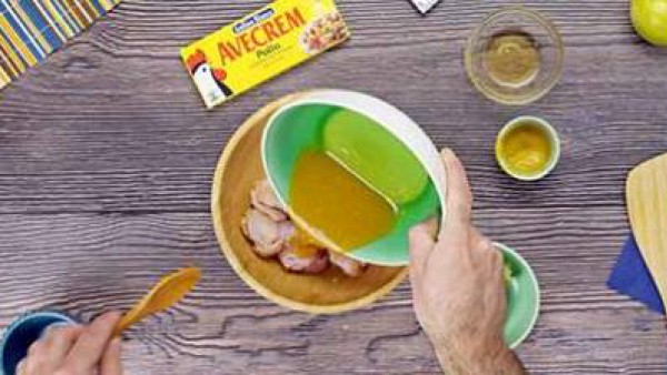 Tercer paso alitas con mostaza y miel 