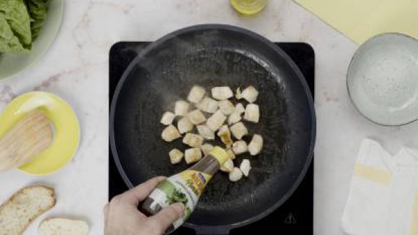 Paso uno ingredientes ensalada cesar