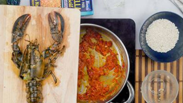 receta_arroz con bogavante_paso 3_gallina blanca