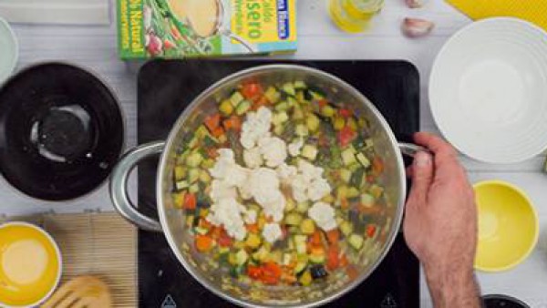 Segundo paso arroz integral con verduras