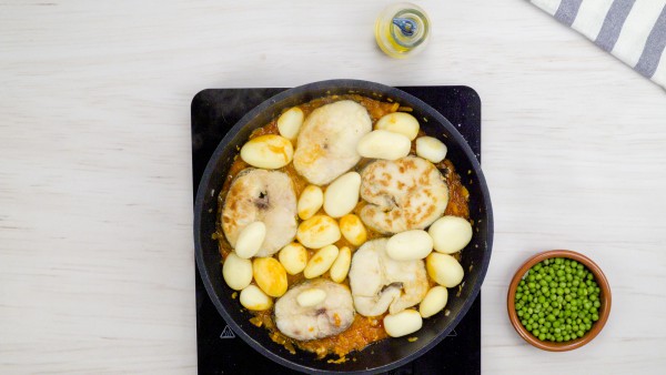 Guiso de merluza con patatas | Recetas Gallina Blanca