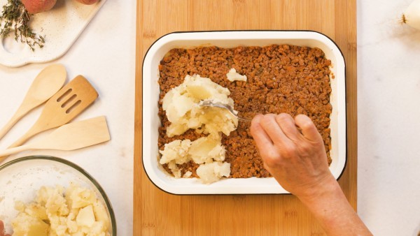 Paso 3 pastel de carne con patatas
