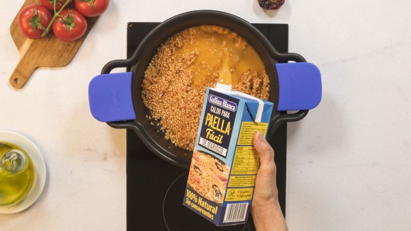 Paso 2 arroz al caldero