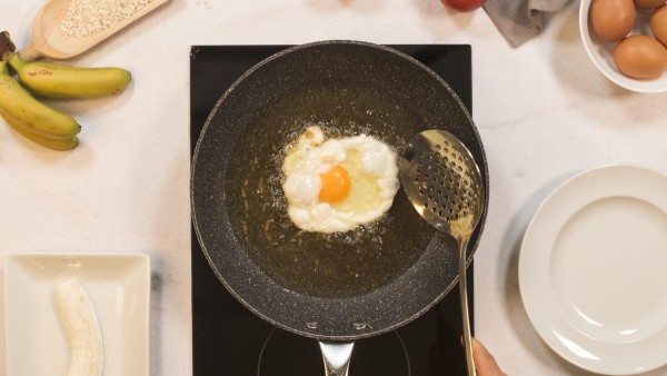 Paso 3 arroz a la cubana con plátano