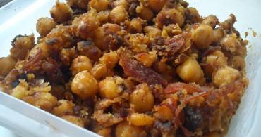 garbanzos fritos con jamón y chorizo | Recetas Gallina Blanca