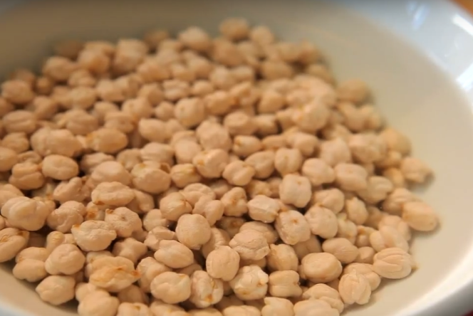 garbanzos en su punto