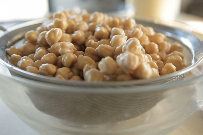 garbanzos con la sopa