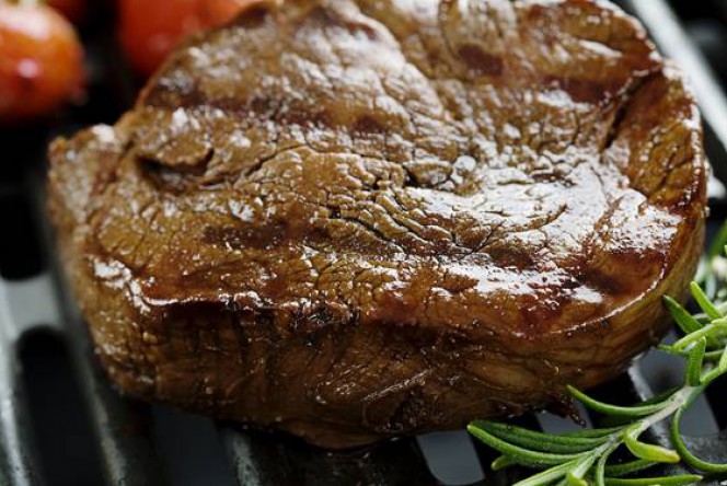 está lista la carne