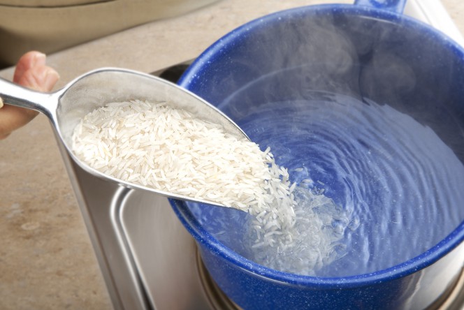 arroz en su punto