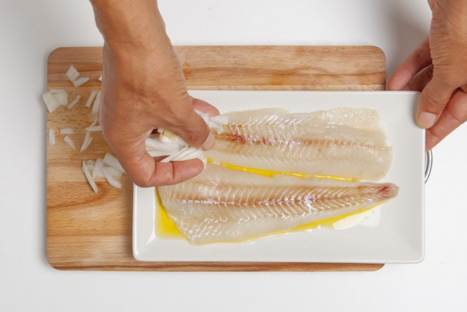 filetes de merluza