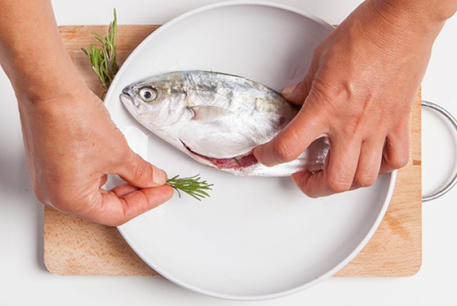 aromatizar el pescado