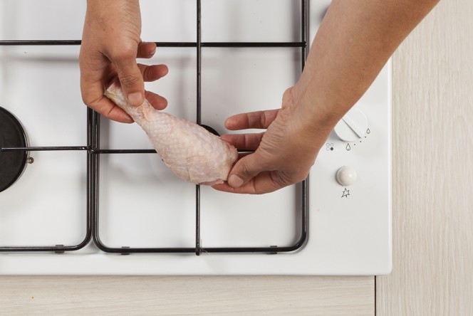 cómo limpiar el pollo
