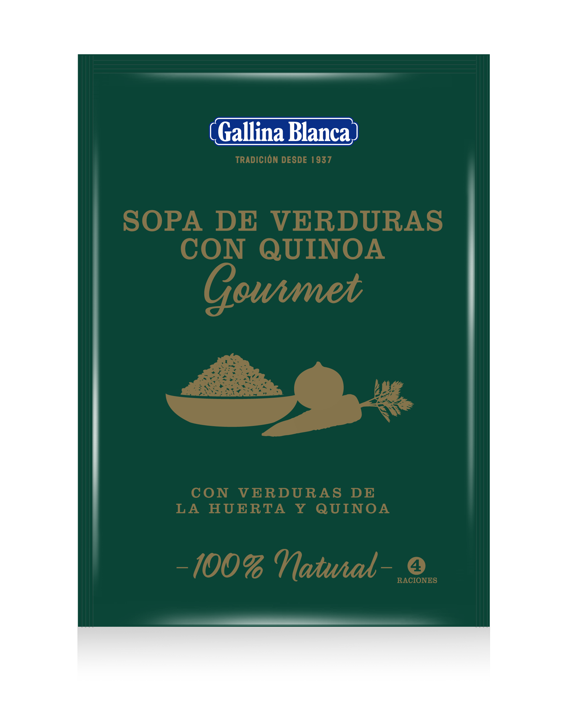 Sopa Gourmet Verduras con Quinoa