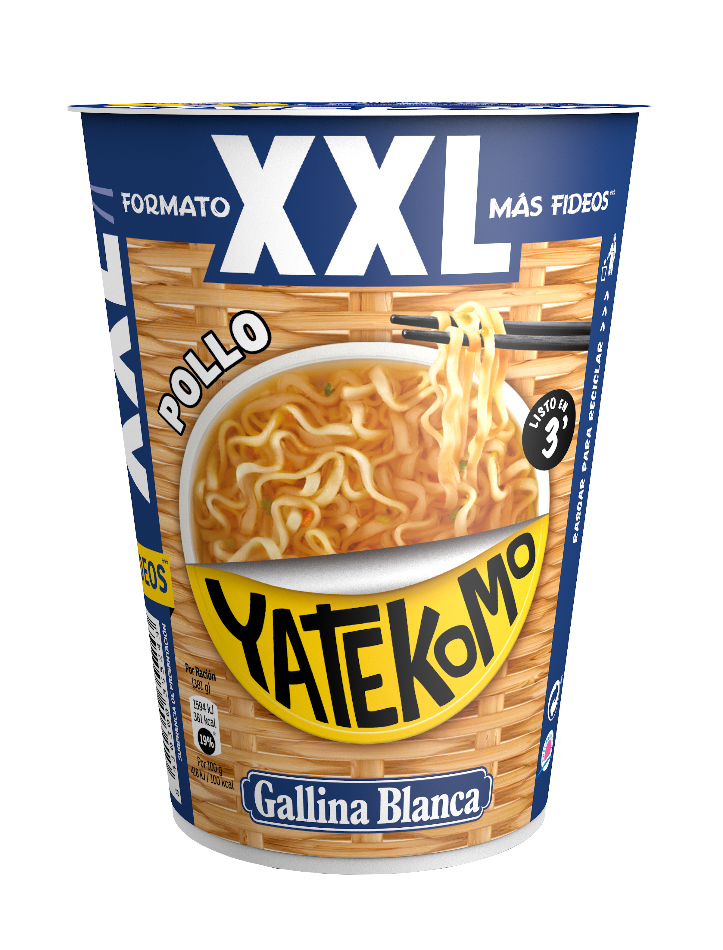 Yatekomo Pollo XXL
